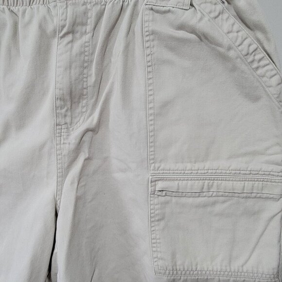 Outer Rim Cargo Shorts 42 Men's Khaki Outdoor/Hiking Shorts Elastic Waist - Picture 3 of 4